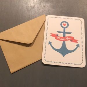 ⚓️ thank you cards (2 pack)